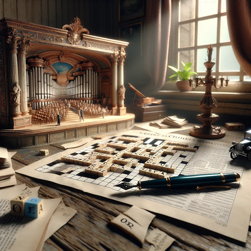 Svar for Opera i Krydsord